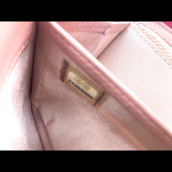 CHANEL Lambskin Camellia Embossed Zip Around Large Gusset Wallet - Picture 6 of 10